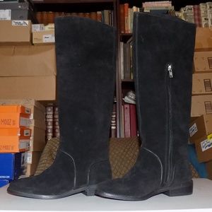 NEW UGG Daley Tall Boot Black Suede EU38 US7